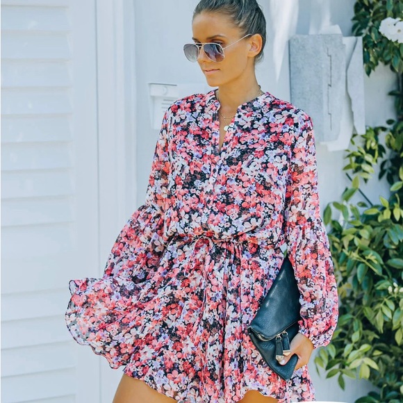 VICI floral dress - Picture 1 of 10
